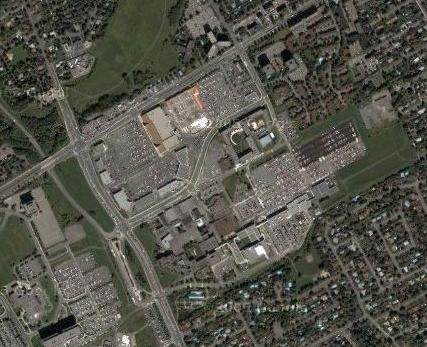 Satellite View of Algonquin College Campus