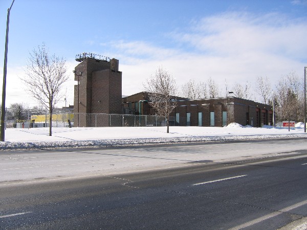 Fire Station 36 from Industrial Avenue